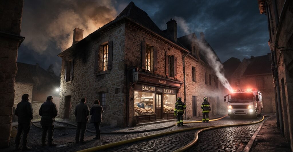 « J’ai vu les flammes depuis ma fenêtre » : un incendie suspect ravage la boulangerie centenaire de Saint-Rémy-lès-Chevreuse
